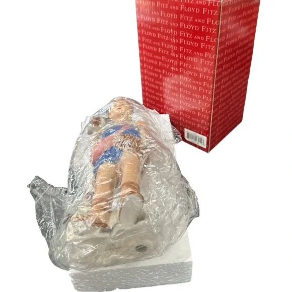 Fitz & Floyd Nativity Shepherd Boy Figurine 19-211 - Picture 7 of 7